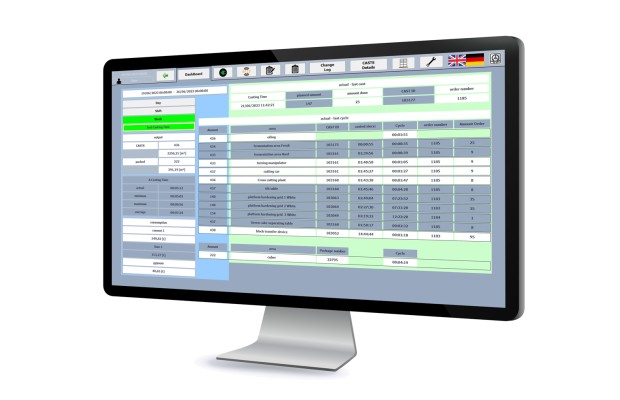 Dashboard Masa Production Reporting System